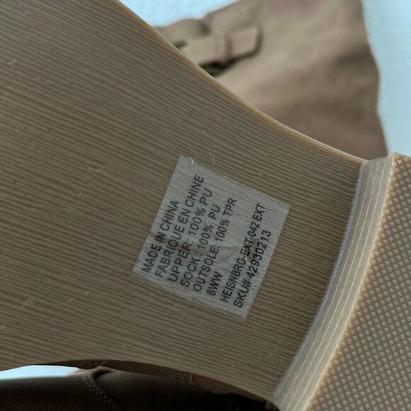 New Torrid Cognac Brown Casual Slouch Knee Boot - Size 8WW - Picture 12 of 12